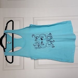 Octopus racer back tank